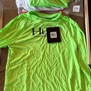 Huk Vibrant Lime Performance Shirt